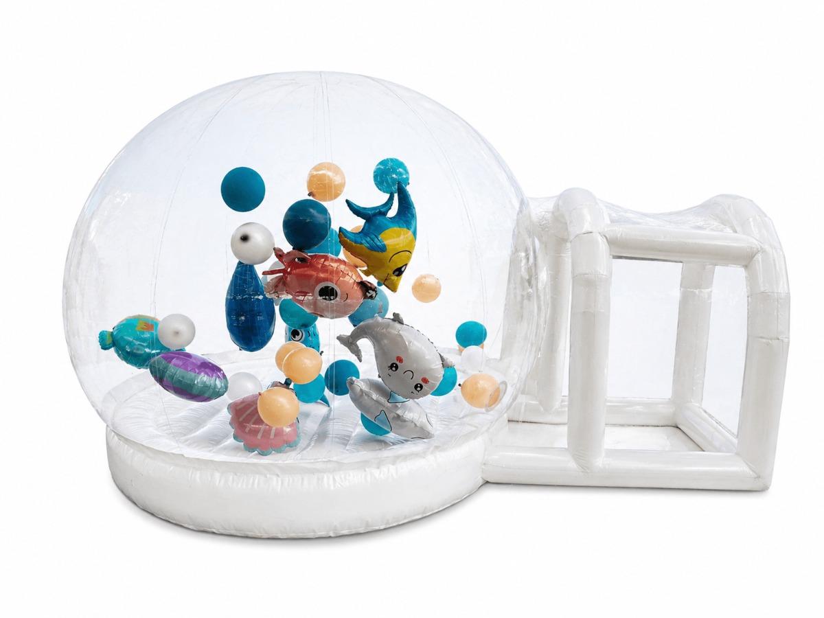 🫧 4×4m Bubble Dome - Bouncy Base