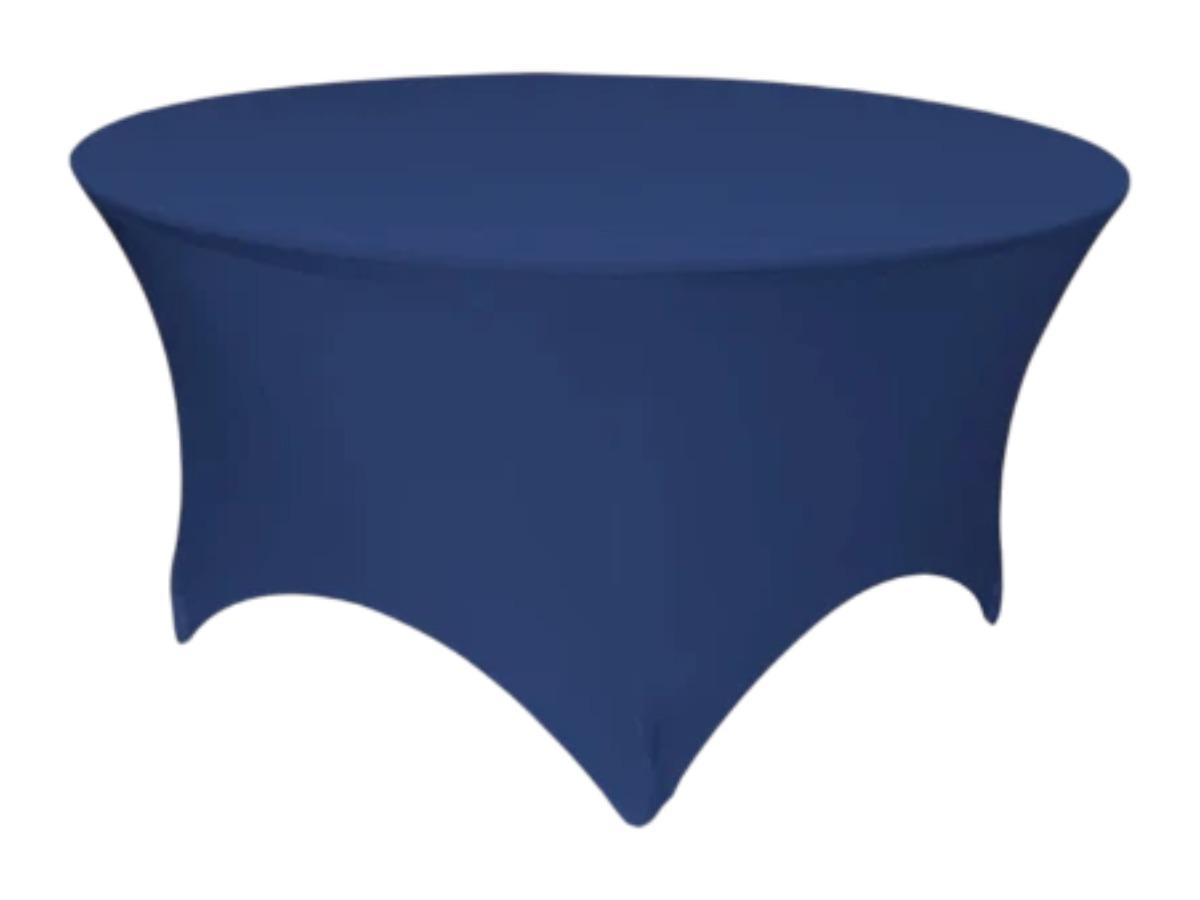 Blue Round Table Cover