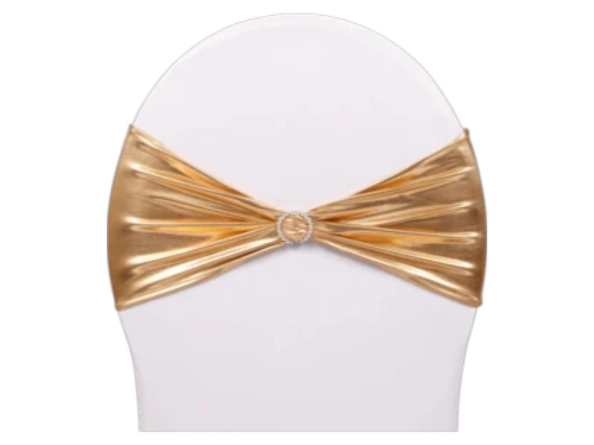 Gold Chair Sash Band