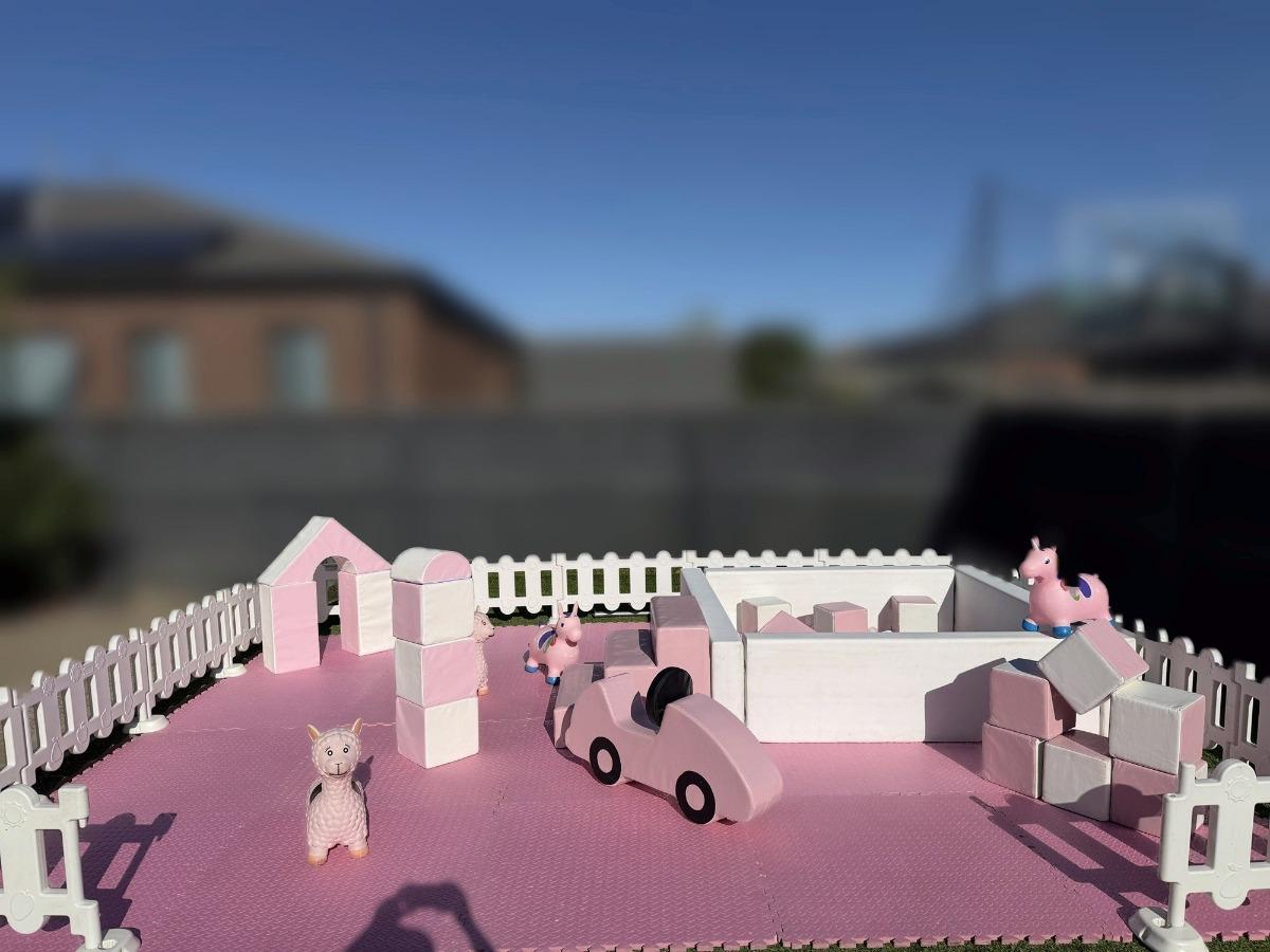 Pink Ball Pit (No Climber) β 5m Γ 5m