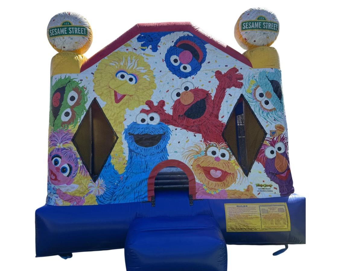 π‘ Sesame Street 4Γ4m Jumping Castle